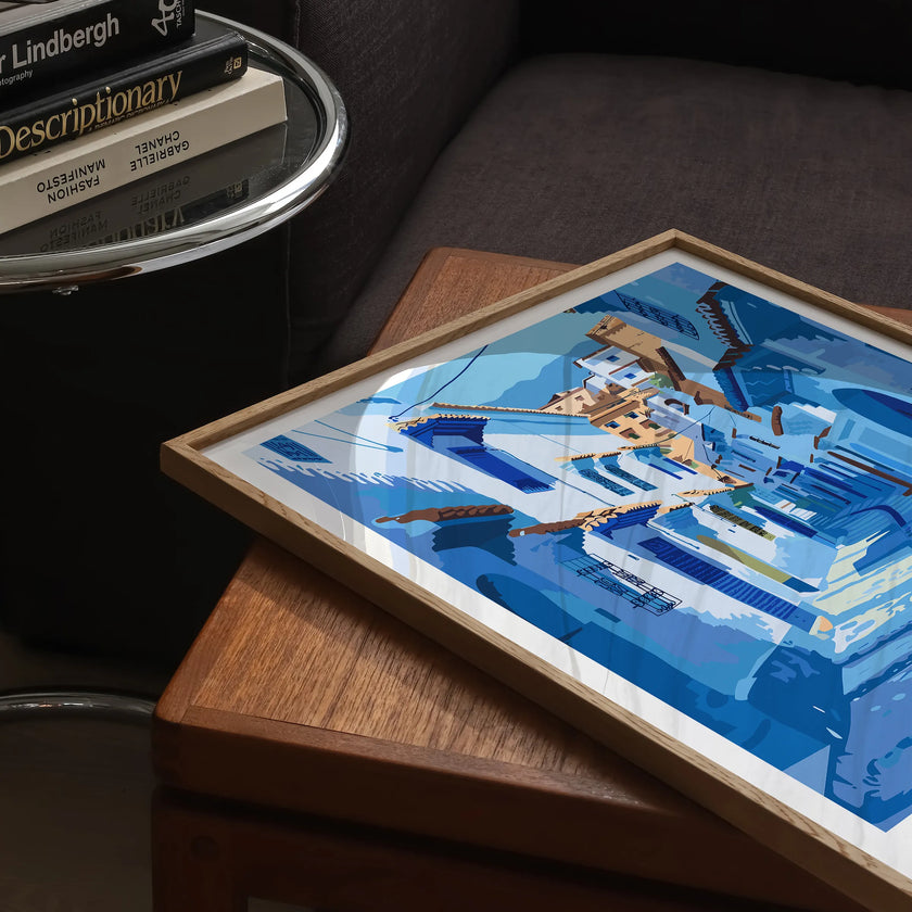 Chefchaouen Home Office Decor
