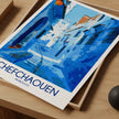 Chefchaouen Scenic Landscape Art