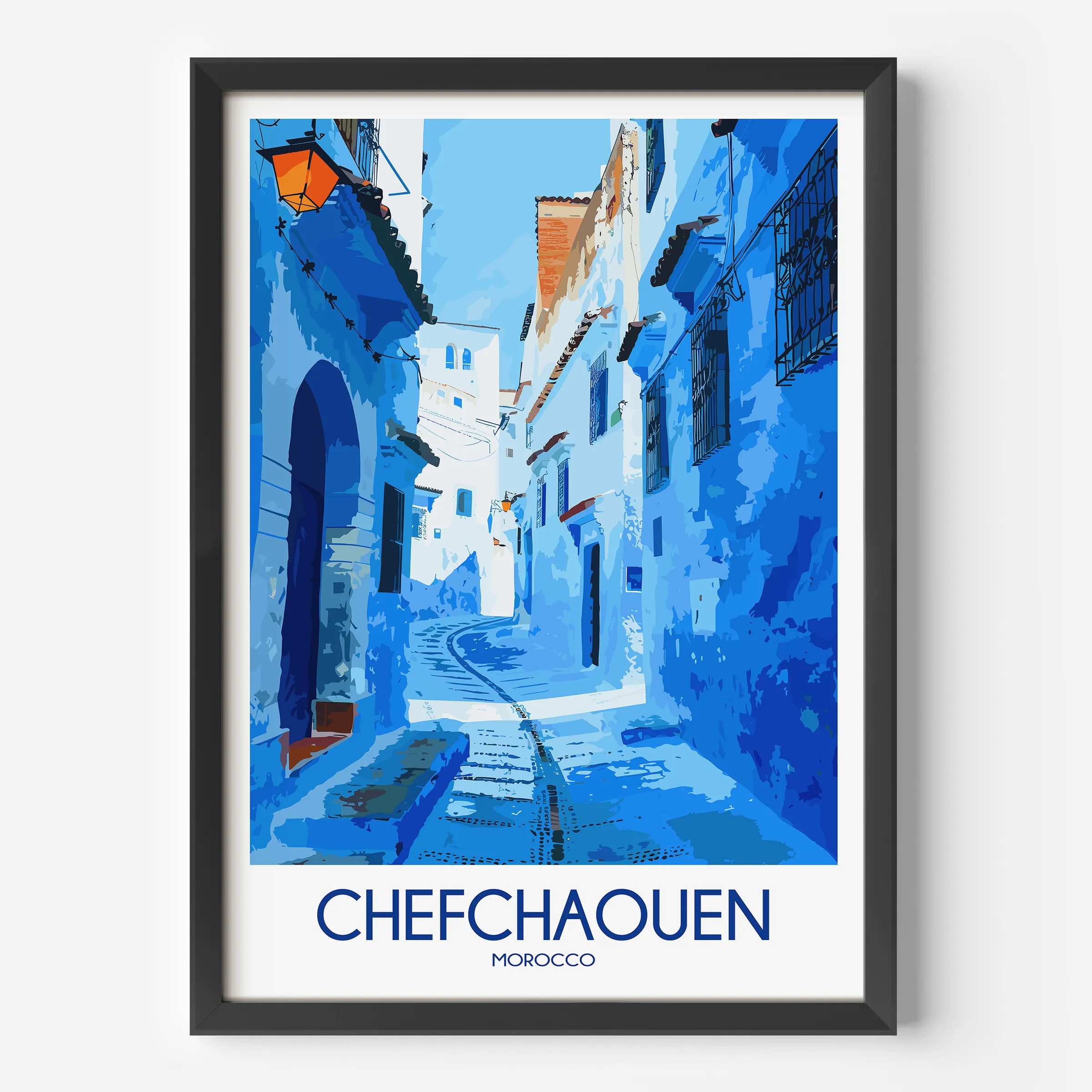 Chefchaouen Souvenir Poster Print