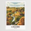 Cheshire Destination Art Gift