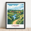 Cheshire Minimalist Wall Art