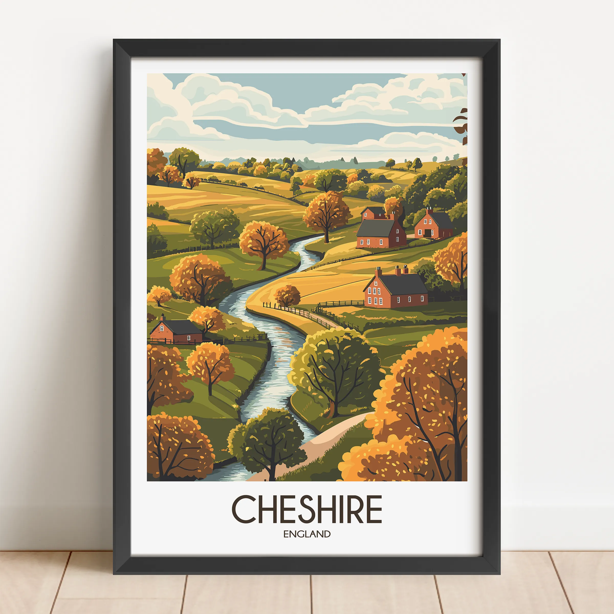 Cheshire Scenic Landscape Art