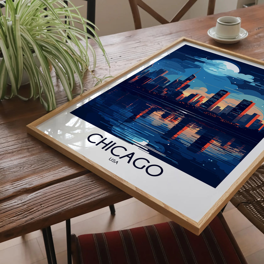 Chicago Destination Art Gift