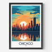 Chicago Destination Art Gift