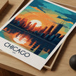 Chicago Minimalist Wall Art