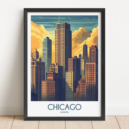 Chicago Scenic Landscape Art