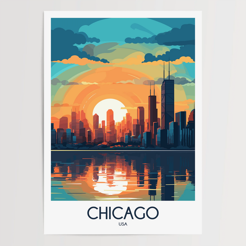 Chicago Travel Memory Gift