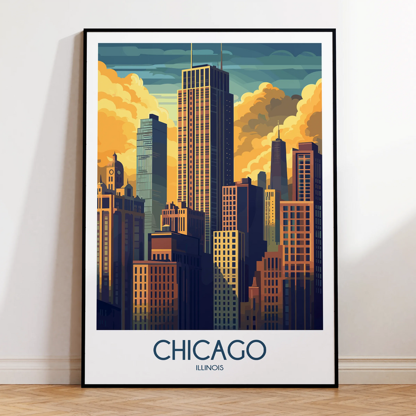 Chicago Travel Memory Gift