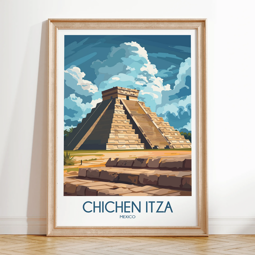 Chichen Itza Destination Art Gift