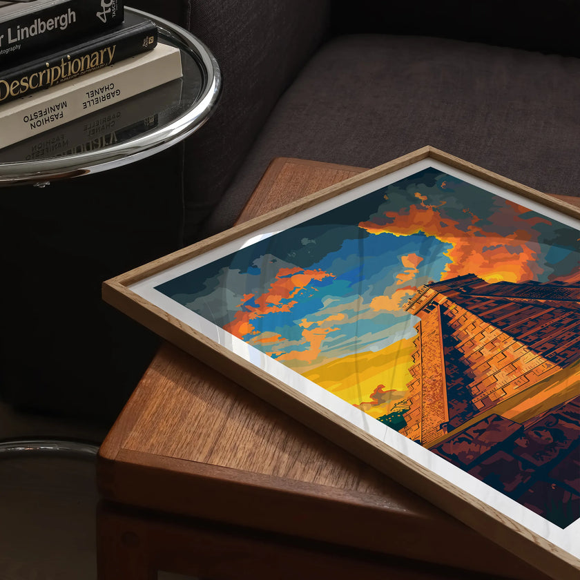 Chichen Itza Home Office Decor