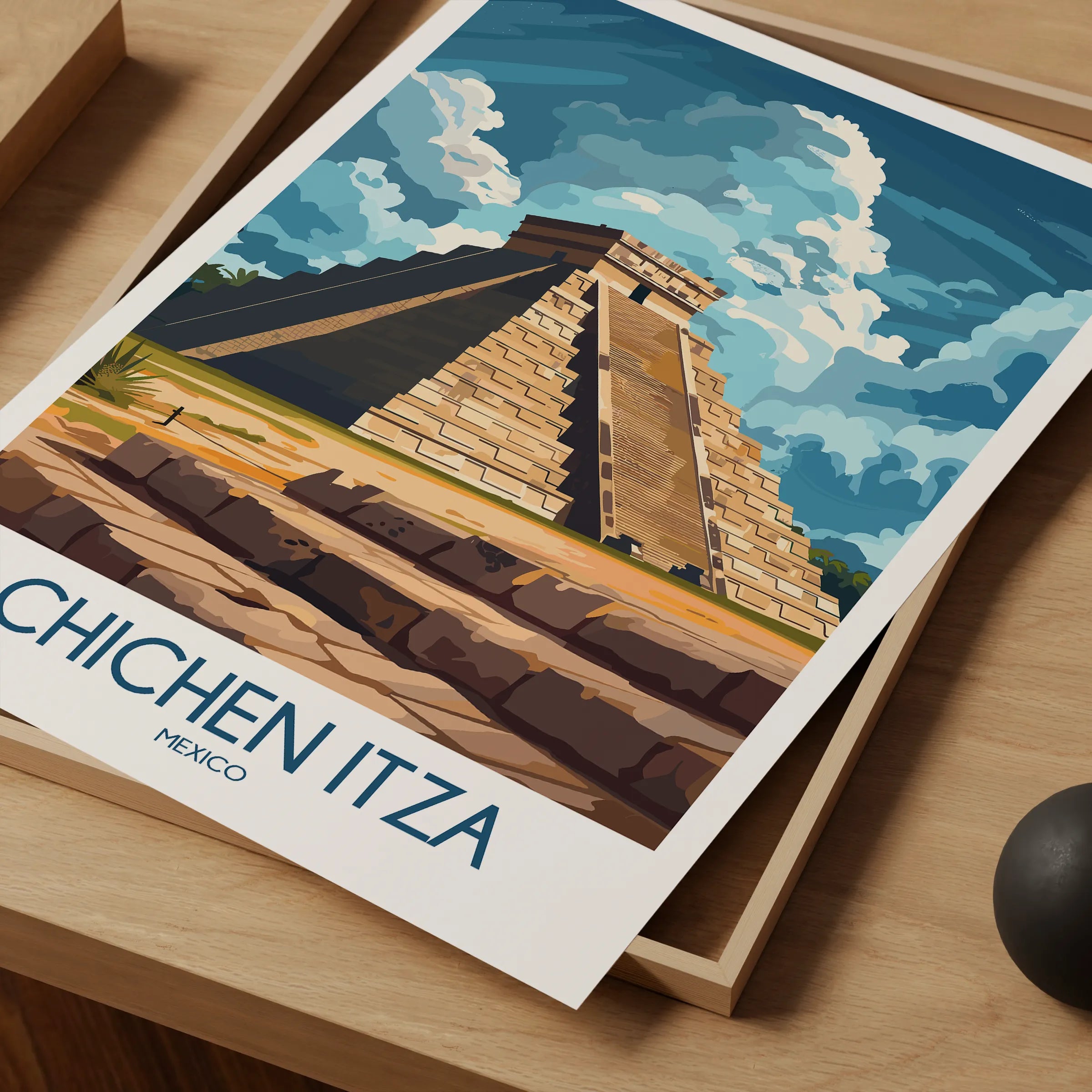 Chichen Itza Home Office Decor