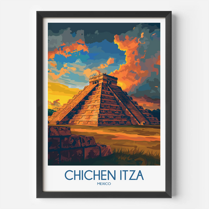Chichen Itza Home Office Decor