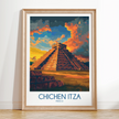 Chichen Itza Minimalist Wall Art