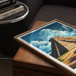 Chichen Itza Retro Travel Illustration