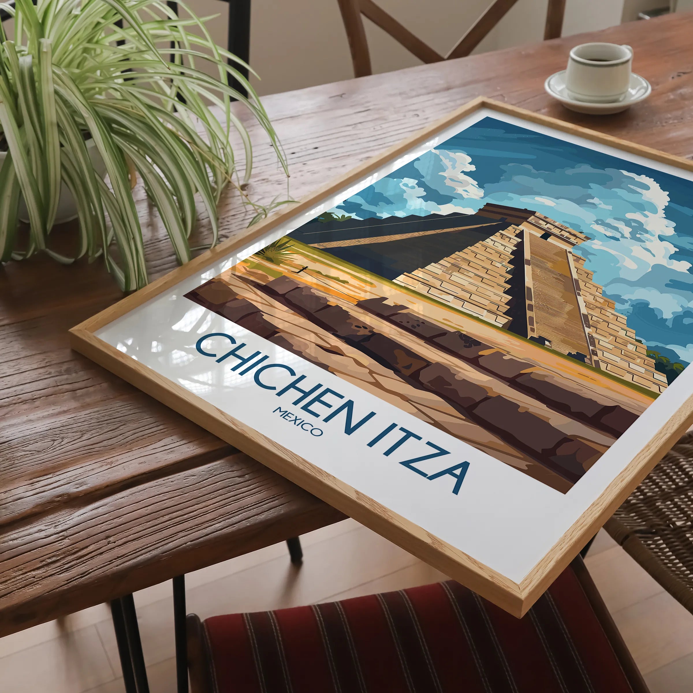 Chichen Itza Souvenir Poster Print