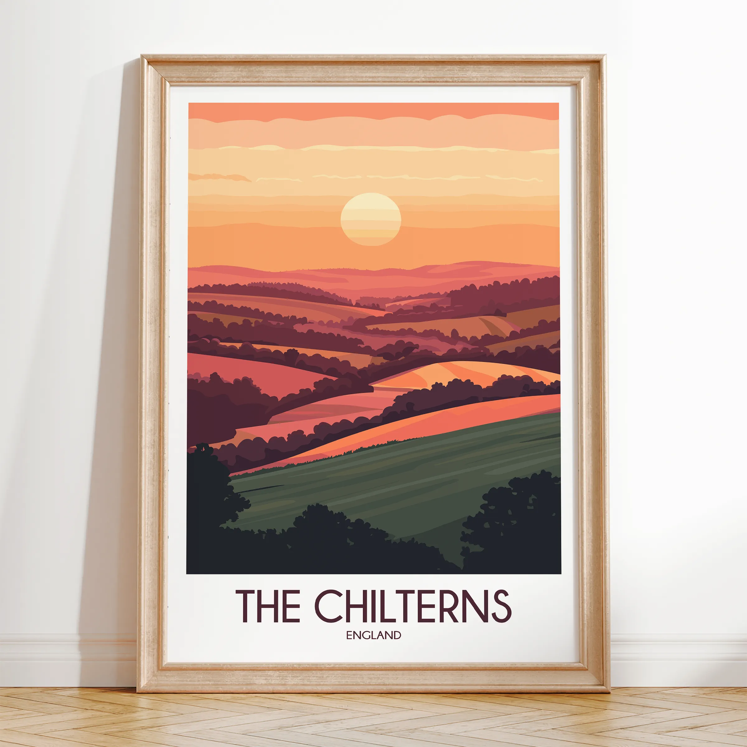 Chilterns Destination Art Gift