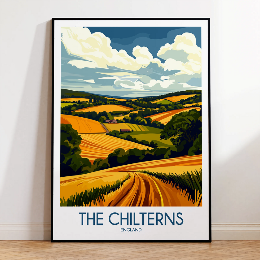 Chilterns Minimalist Wall Art