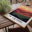 Chilterns Retro Travel Illustration