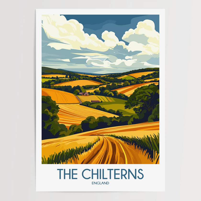 Chilterns Scenic Landscape Art