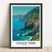 Cinque Terre Destination Art Gift