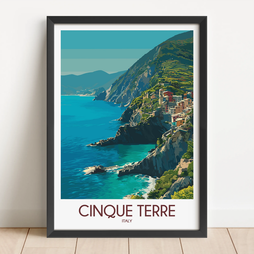 Cinque Terre Destination Art Gift