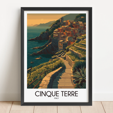 Cinque Terre Destination Art Gift