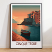 Cinque Terre Destination Art Gift