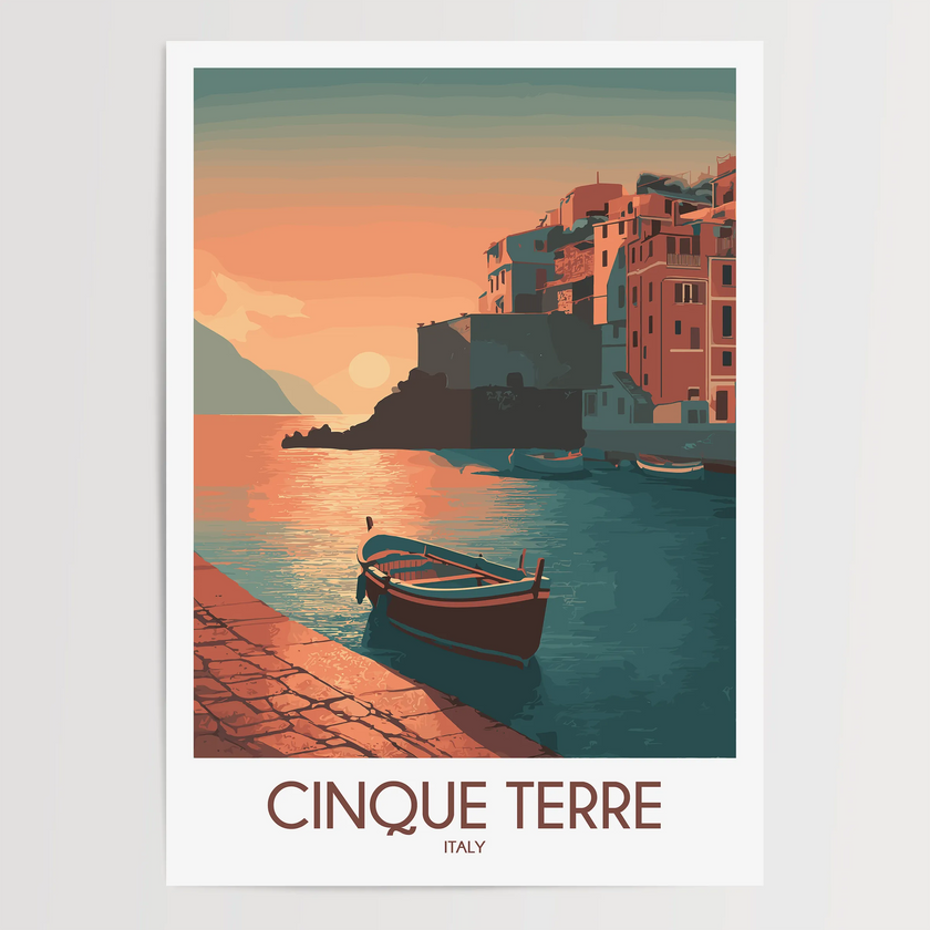 Cinque Terre Home Office Decor