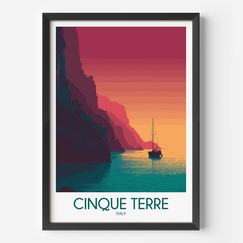 Cinque Terre Home Office Decor