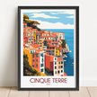 Cinque Terre Minimalist Wall Art