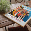 Cinque Terre Souvenir Poster Print