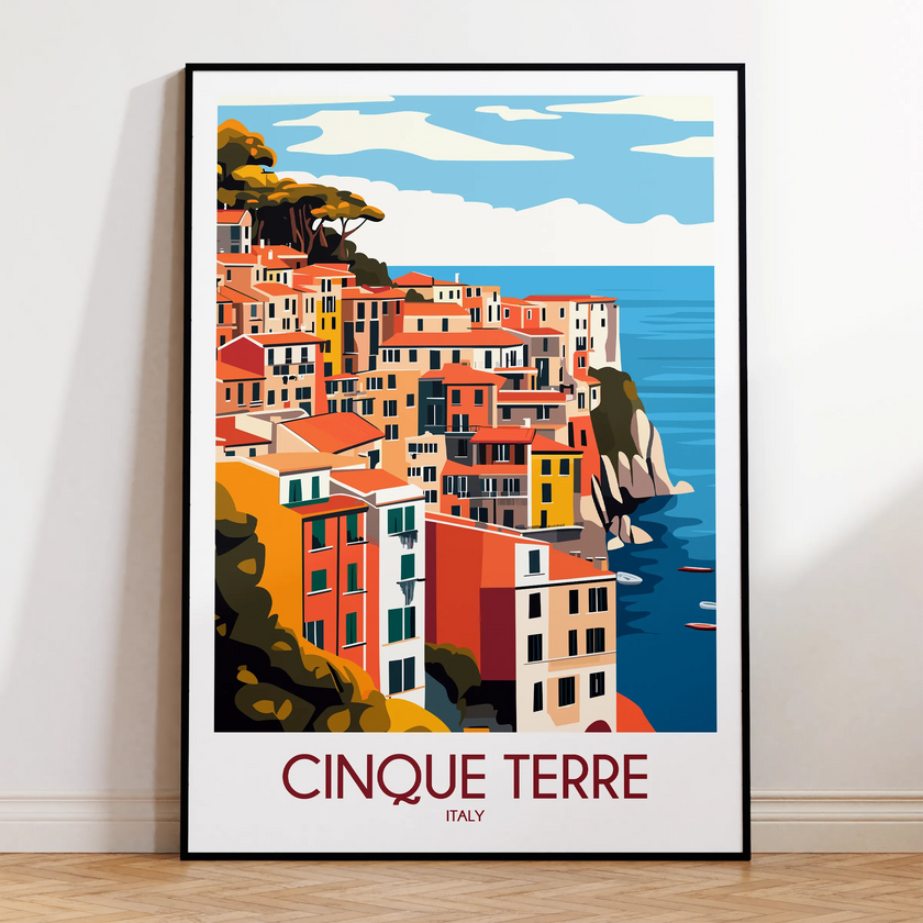 Cinque Terre Travel Memory Gift