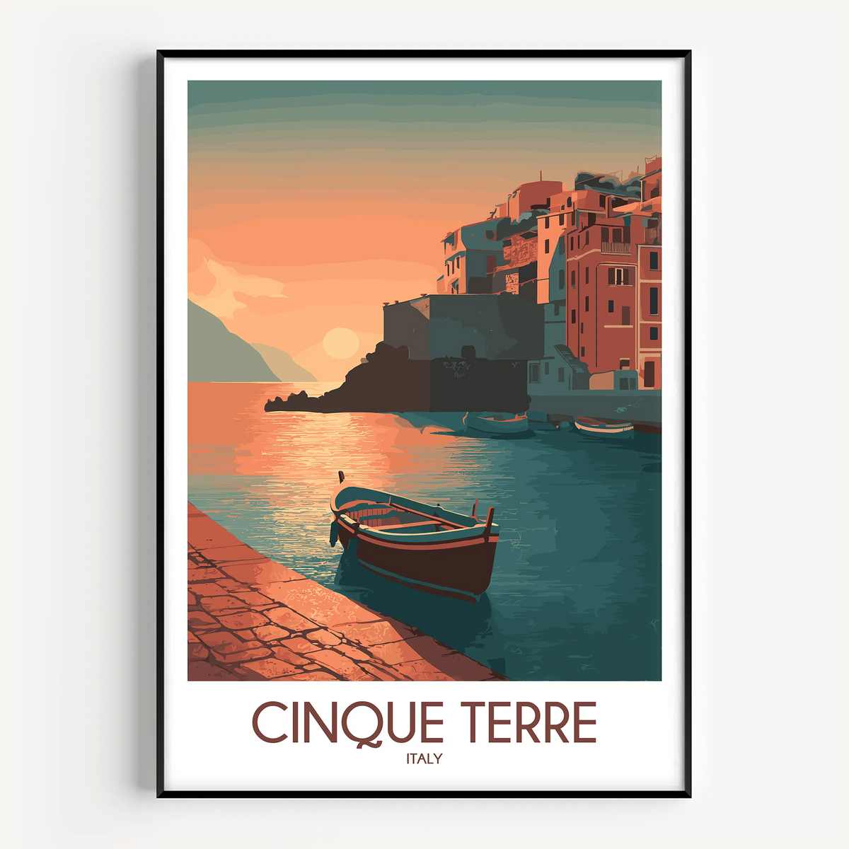 Cinque Terre Travel Memory Gift