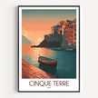Cinque Terre Travel Memory Gift