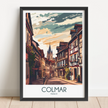 Colmar Modern Travel Poster