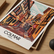Colmar Retro Travel Illustration