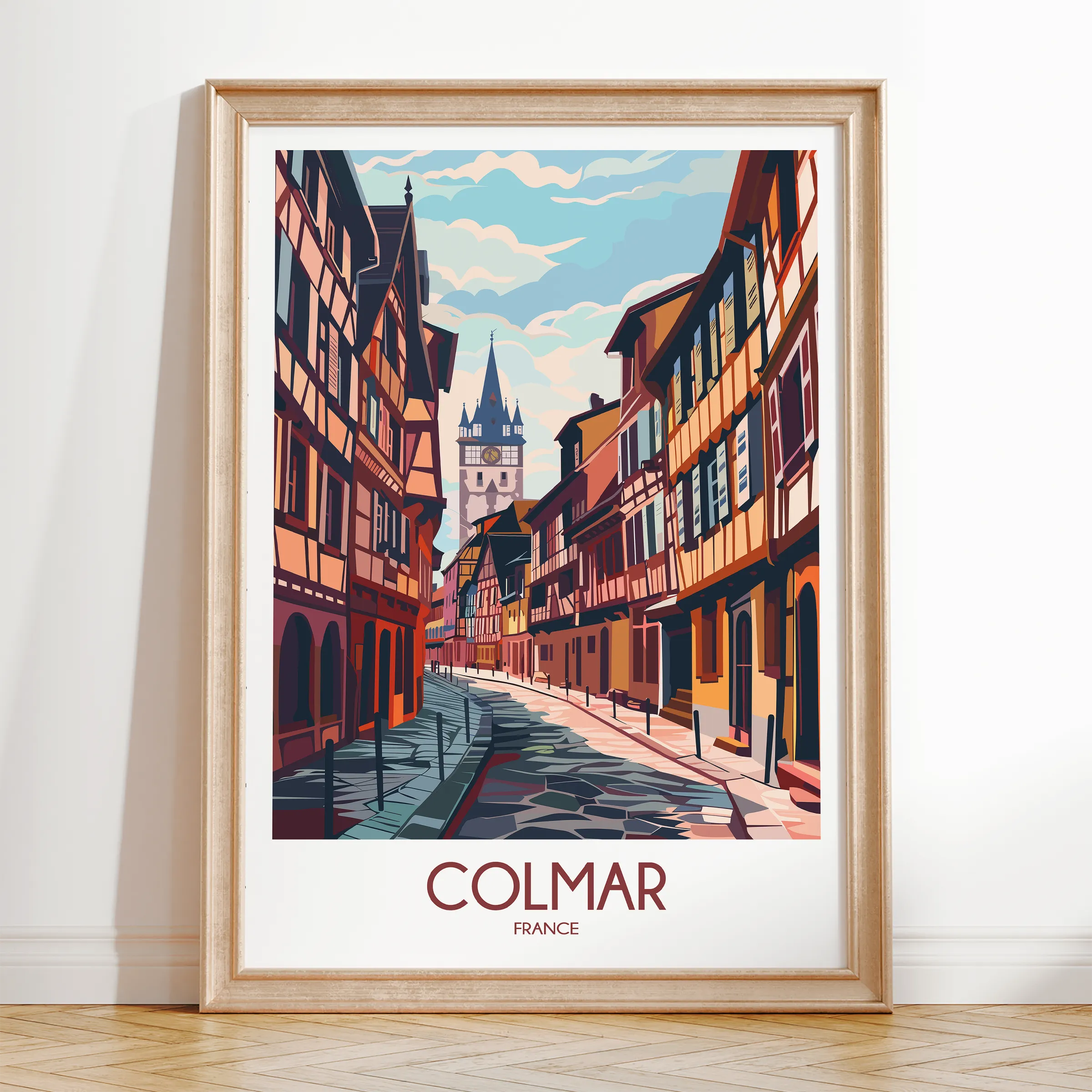 Colmar Scenic Landscape Art