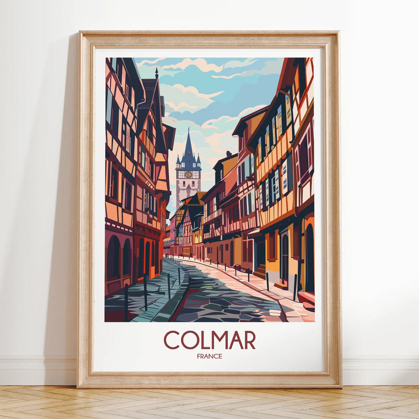 Colmar Scenic Landscape Art