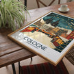 Cologne Modern Travel Poster