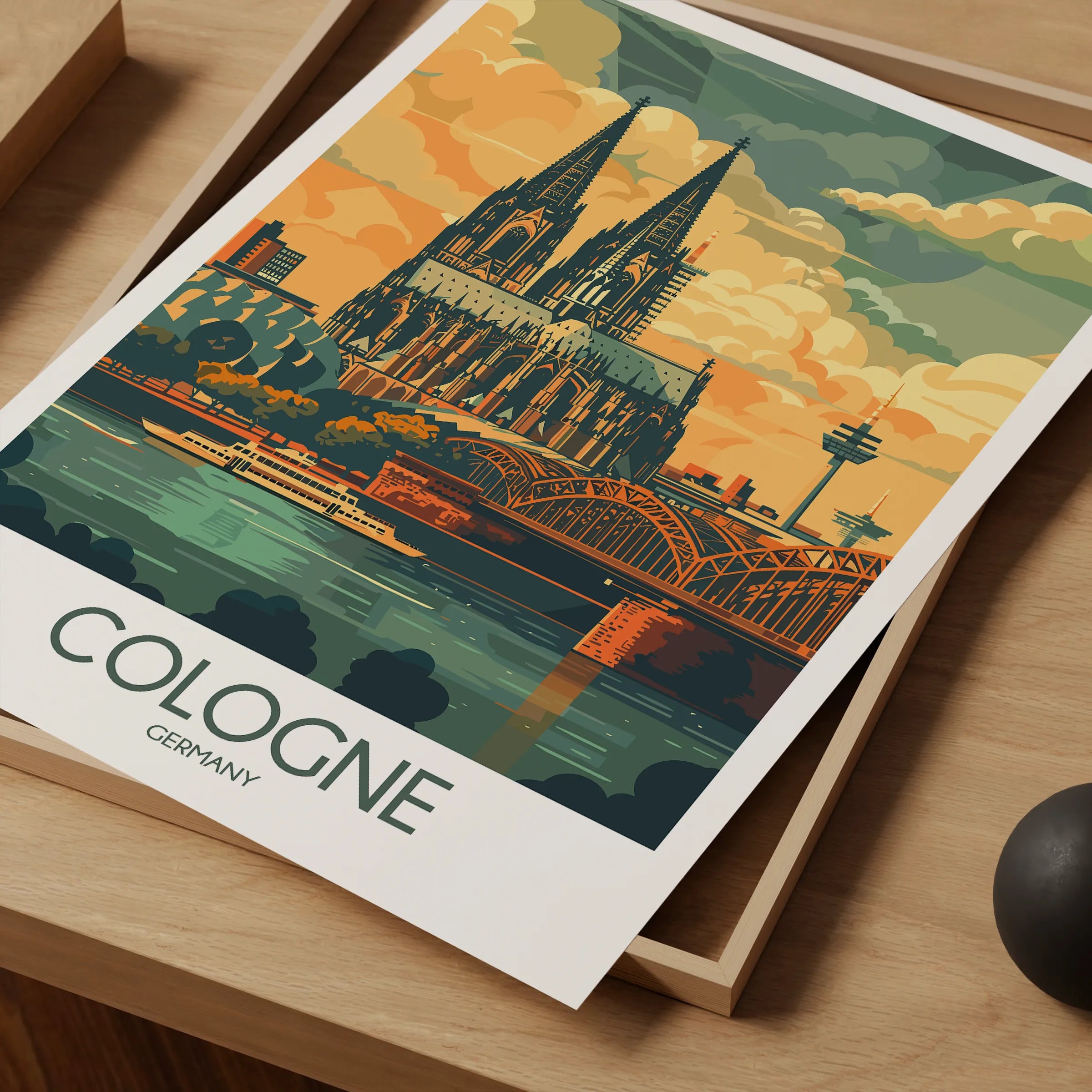 Cologne Scenic Landscape Art