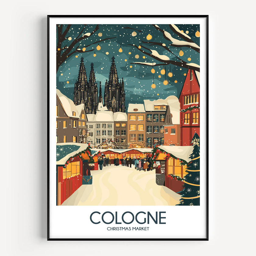 Cologne Souvenir Poster Print