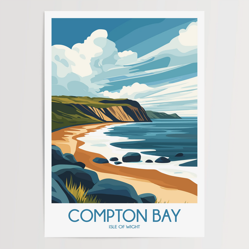 Compton Bay Minimalist Wall Art