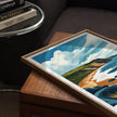 Compton Bay Retro Travel Illustration