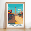 Coney Island Destination Art Gift