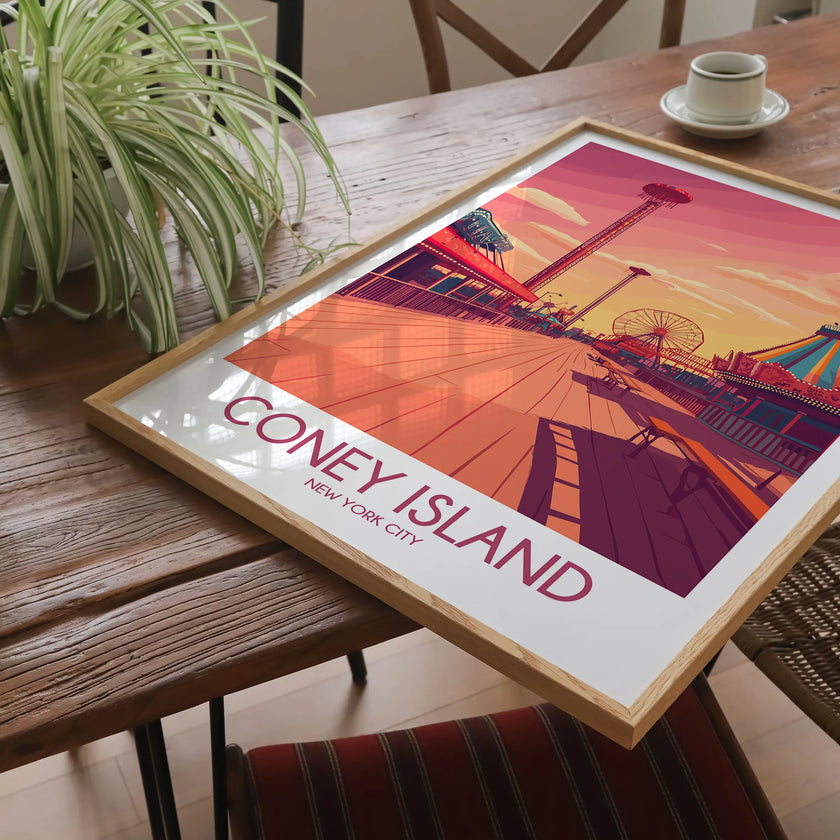 Coney Island Gallery Quality Print
