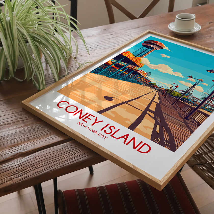 Coney Island Gallery Quality Print