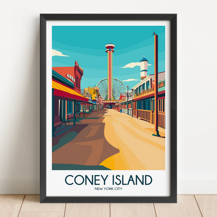 Coney Island Gallery Quality Print