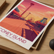 Coney Island Home Office Decor