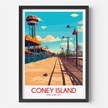 Coney Island Home Office Decor
