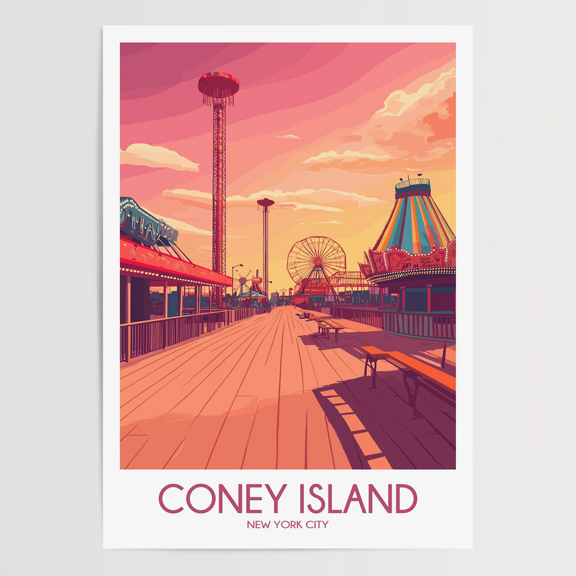 Coney Island Travel Memory Gift
